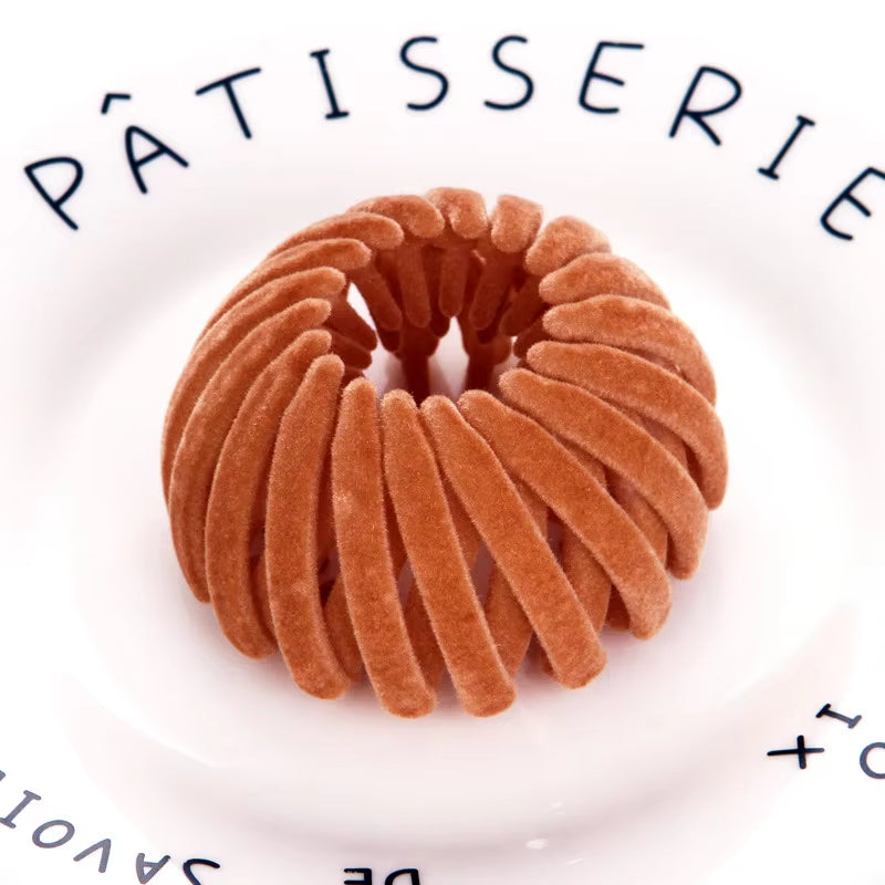 Elegant Bird Nest Shaped Hair Clips for Women - Ponytail Accessories and Magic Braider Tool