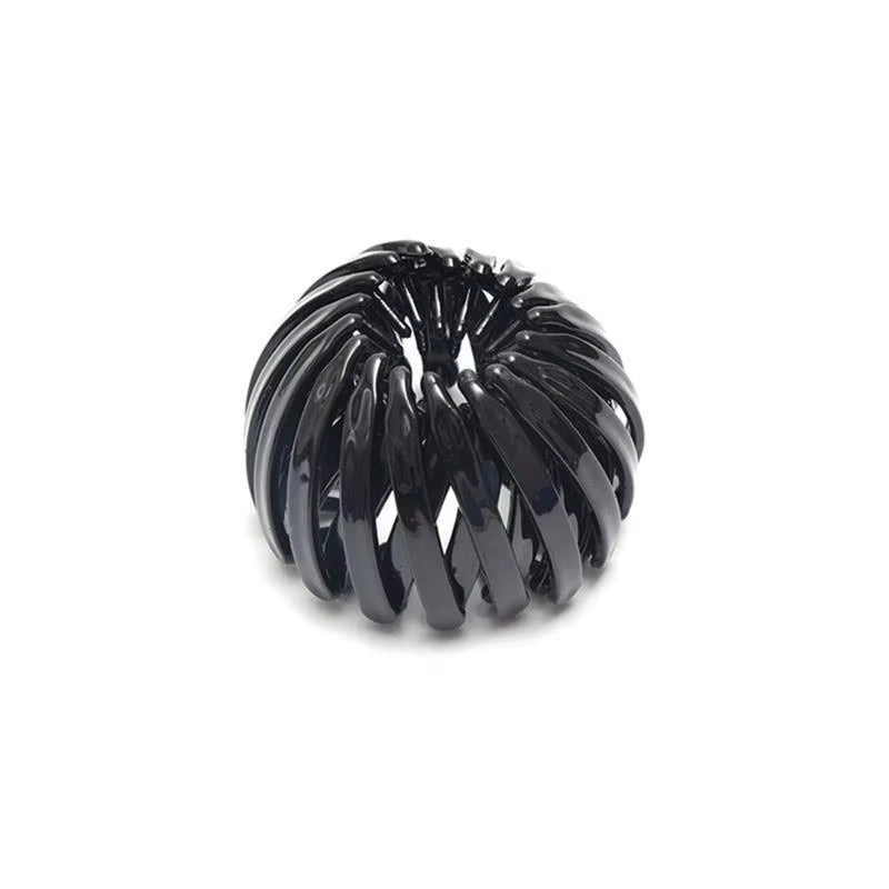 Elegant Bird Nest Shaped Hair Clips for Women - Ponytail Accessories and Magic Braider Tool