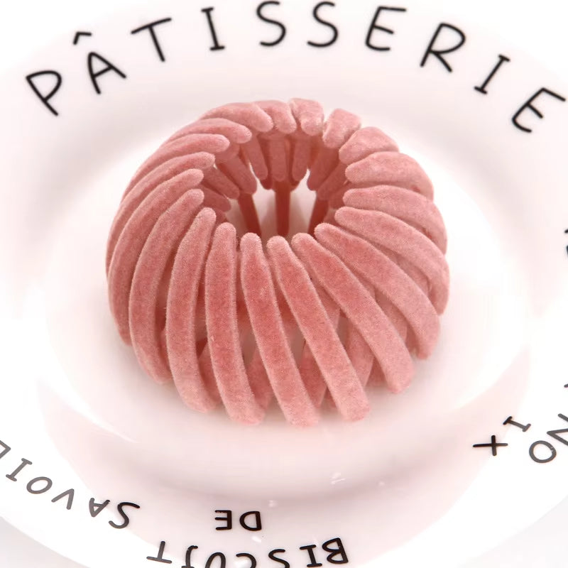 Elegant Bird Nest Shaped Hair Clips for Women - Ponytail Accessories and Magic Braider Tool