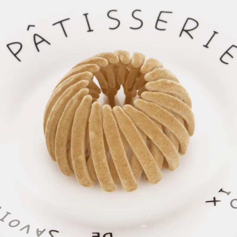 Elegant Bird Nest Shaped Hair Clips for Women - Ponytail Accessories and Magic Braider Tool