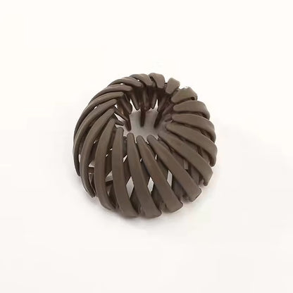 Elegant Bird Nest Shaped Hair Clips for Women - Ponytail Accessories and Magic Braider Tool