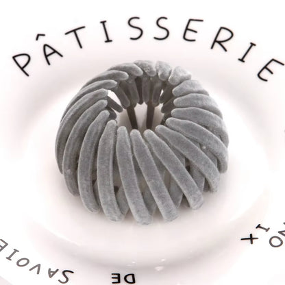 Elegant Bird Nest Shaped Hair Clips for Women - Ponytail Accessories and Magic Braider Tool