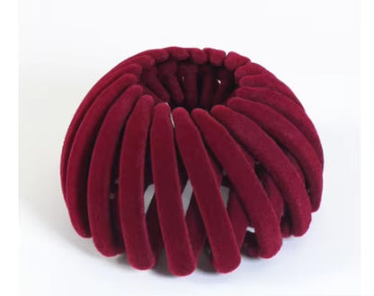 Elegant Bird Nest Shaped Hair Clips for Women - Ponytail Accessories and Magic Braider Tool