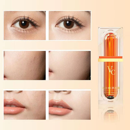 Vitamin C Hydrating Facial Essence Cream for Brightening and Firming - Enriched with Five Essential Vitamin C Components