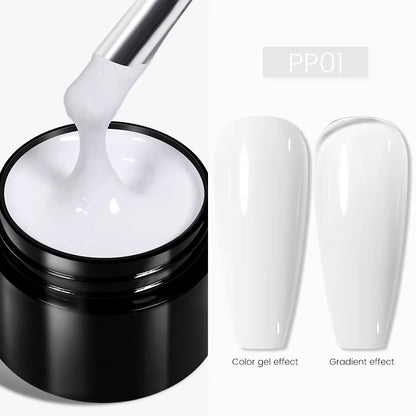 5ml UV Spider Drawing Gel Nail Polish in White, Black, and Silver for Professional Manicure Art