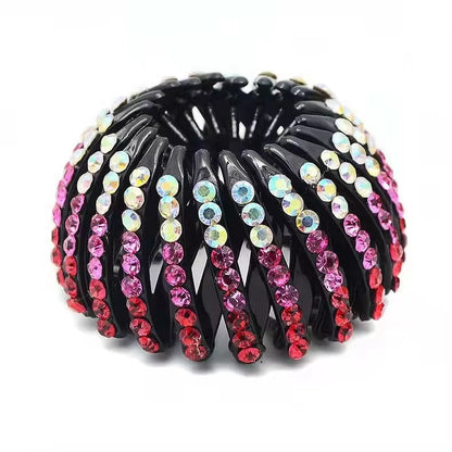 Elegant Bird Nest Shaped Hair Clips for Women - Ponytail Accessories and Magic Braider Tool