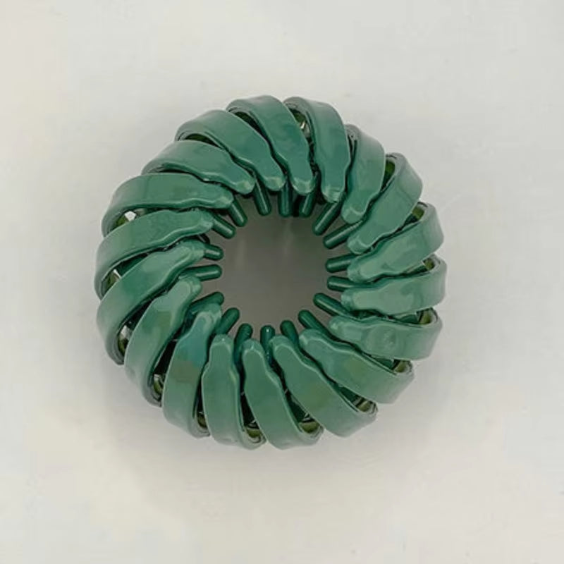 Elegant Bird Nest Shaped Hair Clips for Women - Ponytail Accessories and Magic Braider Tool