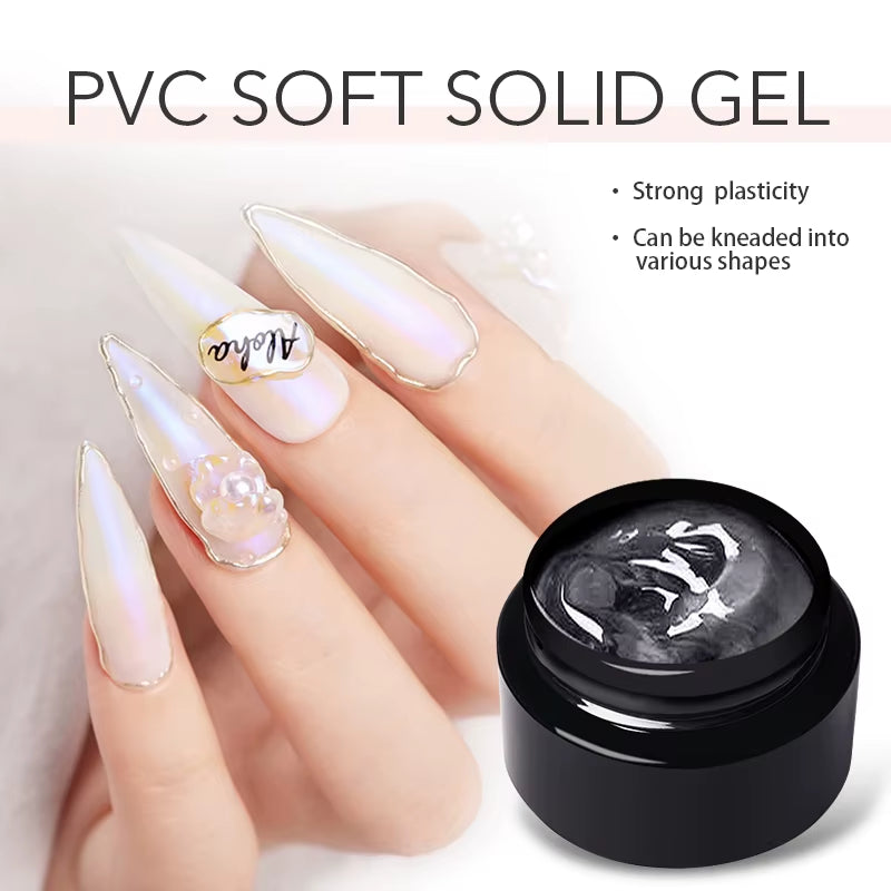 5ml UV Spider Drawing Gel Nail Polish in White, Black, and Silver for Professional Manicure Art
