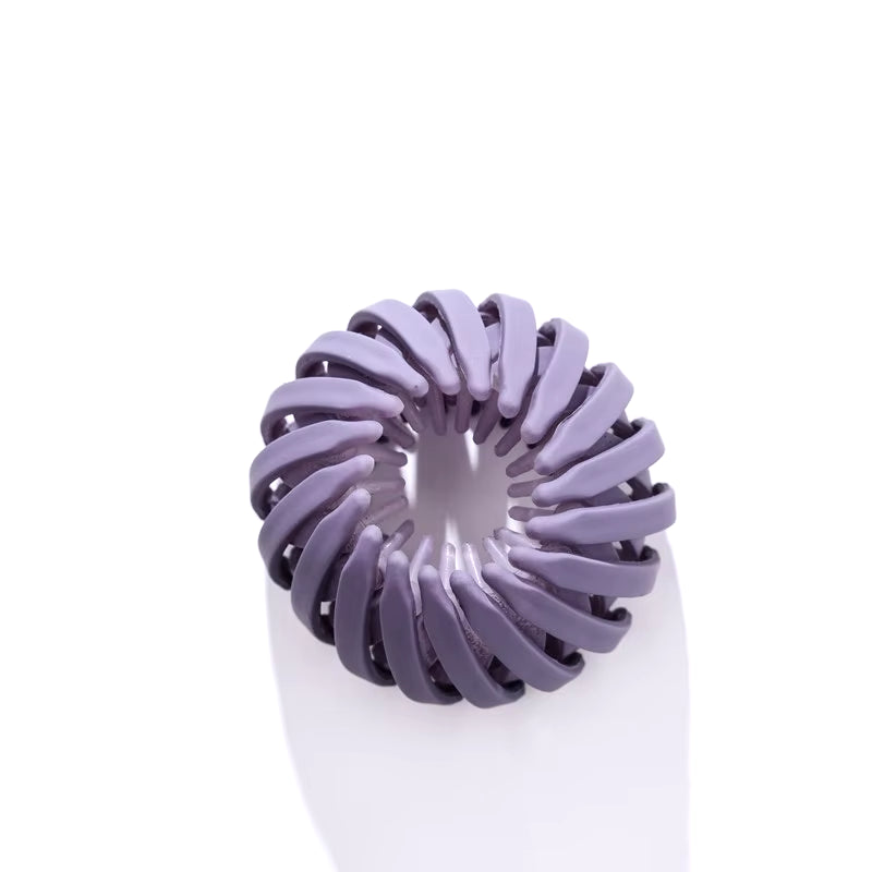 Elegant Bird Nest Shaped Hair Clips for Women - Ponytail Accessories and Magic Braider Tool